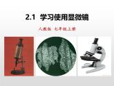 人教版（2024）七年级生物上册第一单元2.1学习使用显微镜精品ppt课件