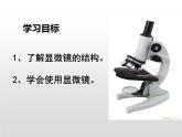 人教版（2024）七年级生物上册第一单元2.1学习使用显微镜精品ppt课件