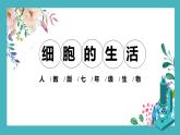 人教版（2024）七年级生物上册第一单元2.4细胞的生活精品ppt课件