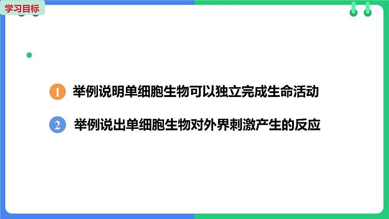 人教版（2024）七年级生物上册第一单元3.4单细胞生物课件02