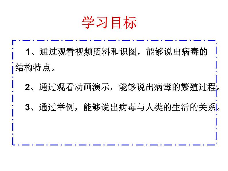 人教版生物七年级上册2.3.4《病毒》教学课件第3页