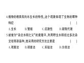 初中生物新北师大版七年级上册期中综合检测作业课件（2024秋）