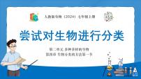 人教版（2024）第四章 生物分类的方法教案配套课件ppt