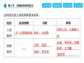 2024人教版生物七年级上册第一单元生物和细胞第三章从细胞到生物体1.3.2　动物体的结构层次 习题课件ppt