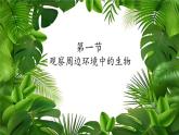 初中  生物  人教版（2024）  七年级上册第一节 观察周边环境中的生物 课件