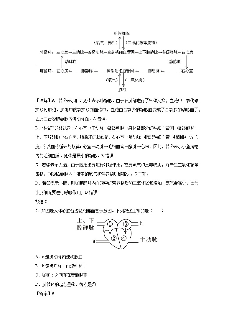 八年级(上)期末模拟卷(苏州专用)生物试卷(解析版)第2页