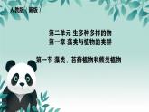 初中  生物  人教版（2024）  七年级上册第一节 藻类、 苔藓和蕨类 课件