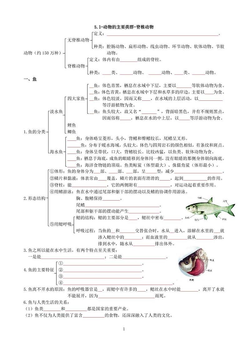 八年级上册（学生版）第1页