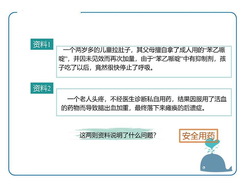 人教版（2024）八年级生物下册8.2用药与急救第1课时课件第4页