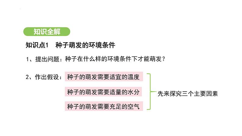 3.1.1 种子的萌发 课件-2024-2025学年人教版生物七年级下册第5页