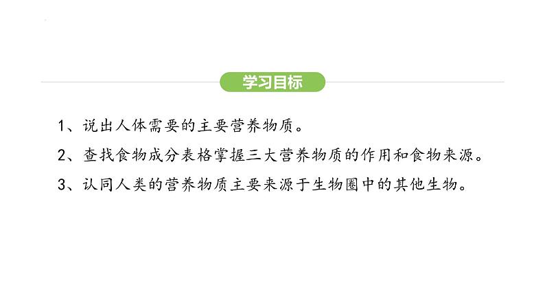 4.2.1 食物中的营养物质 课件-2024-2025学年人教版(2024)生物七年级下册第3页