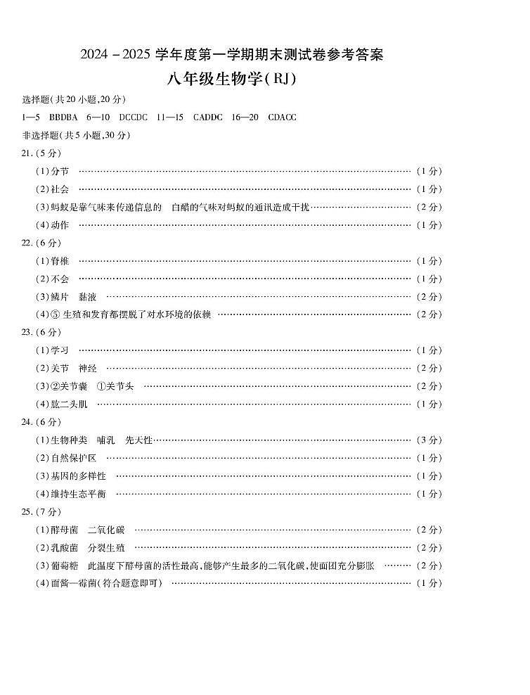 期末8生RJ答案第1页