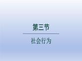 2024八年级生物上册第五单元生物圈中的其他生物第二章动物的运动和行为第三节社会行为课件（人教版）
