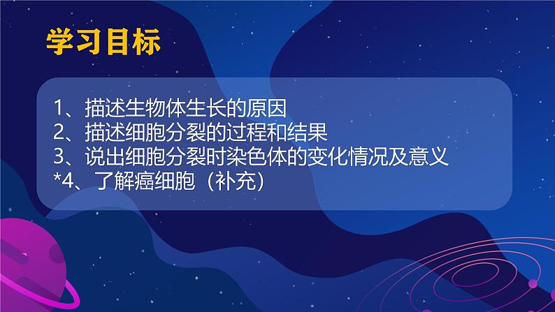 初中  生物  人教版（2024）  七年级上册（2024） 第一节 细胞通过分裂产生新细胞 课件第4页