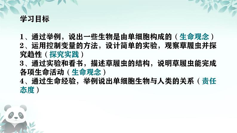 初中  生物  人教版（2024）  七年级上册（2024）  第四节 单细胞生物 课件第2页