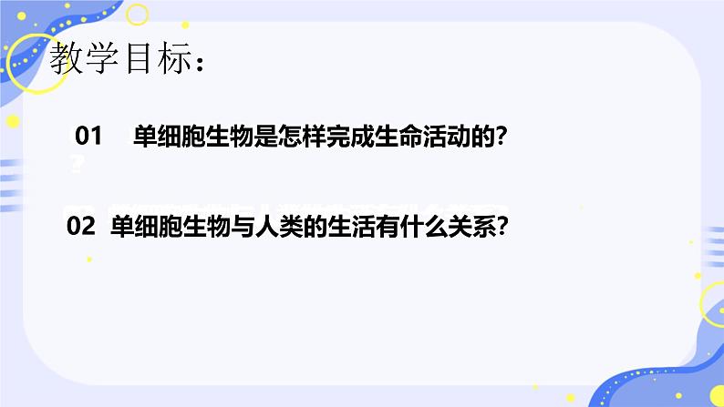 初中  生物  人教版（2024）  七年级上册（2024） 第四节 单细胞生物 课件第2页