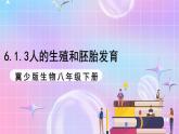 冀少版生物八下6.1.3《人的生殖和胚胎发育》课件+教案+学案+素材4