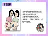 冀少版生物八下6.2.1.3遗传《人的性别决定》课件+教案+学案+素材3