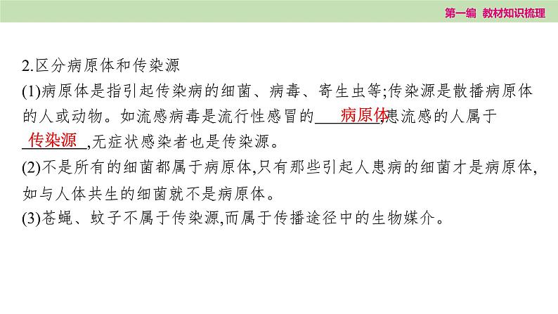 2025年中考知识整理七年级生物上册第十六课时　健康地生活课件PPT第6页