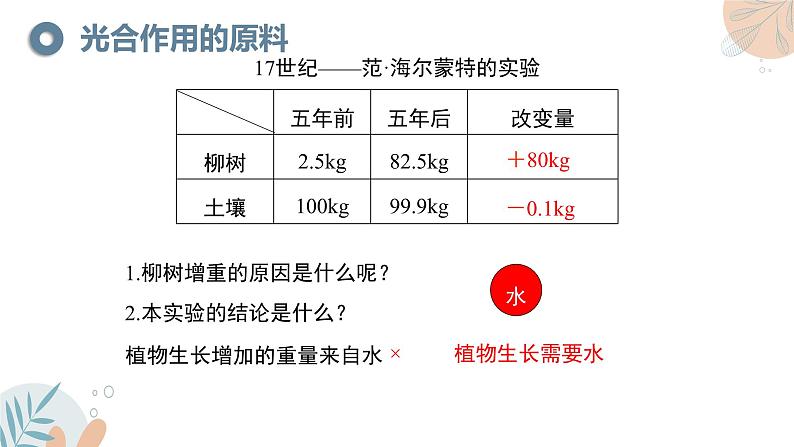 【核心素养目标】苏教版初中生物七年级下册4.11.1《植物的光合作用》课件第7页