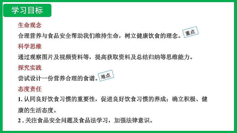 4.2.3 合理营养与食品安全 （课件）-2024--2025学年人教版生物七年级下册第2页