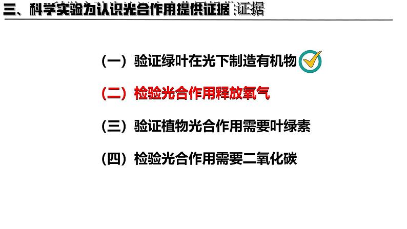 3.4.1 光合作用（第2课时，2024秋） 2024北师大版七年级生物上册课件第3页