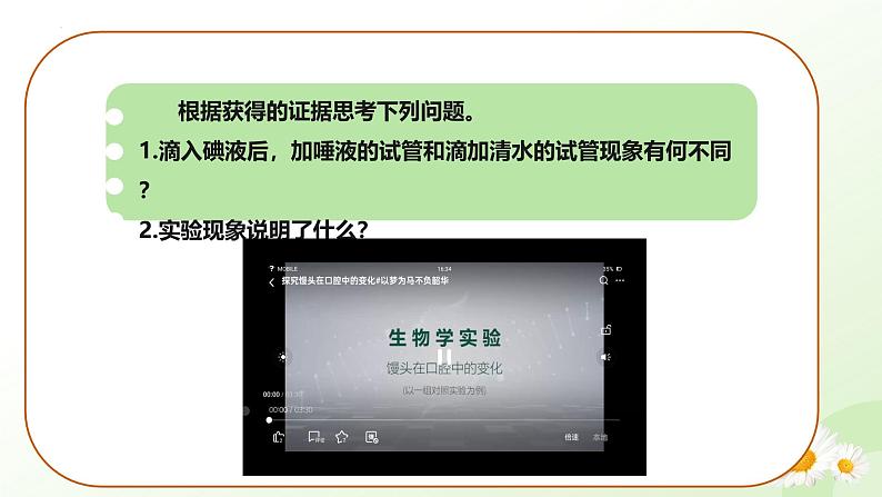 【核心素养】冀少版生物七年级下册 3.1.3 食物的消化和营养物质的吸收 同步课件第6页