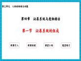 【新教材】冀少版生物七年级下册3.4.1 泌尿系统的组成 课件