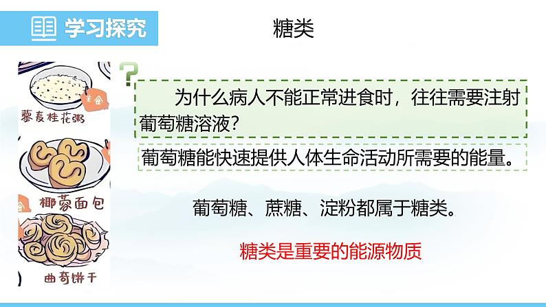 人教版（2024）七年级生物下册课件 第四单元 第二章 第一节 食物中的营养物质第5页