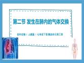 【核心素養(yǎng)目標】人教版初中生物七年級下冊4.3.2《發(fā)生在肺內的氣體交換》課件+教案+習題