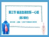 【核心素養(yǎng)目標】人教版初中生物七年級下冊4.4.3《輸送血液的泵—心臟》第2課時  課件+教案+習題