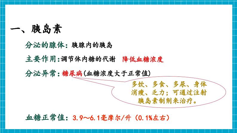 【新教材】冀少版生物七年级下册3.5.5 激素与生命活动调节 课件第7页