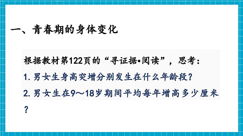 【新教材】冀少版生物七年级下册3.5.6 健康地度过青春期 课件第5页