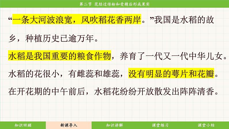 济南版（2024）生物七年级下册 3.2.2 花经过传粉和受精后形成果实（课件）第5页
