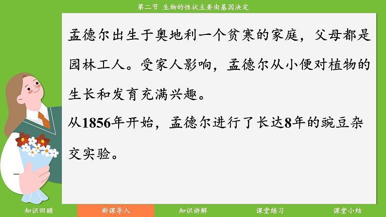 济南版（2024）生物七年级下册 4.3.2 生物的性状主要由基因决定（课件）第5页