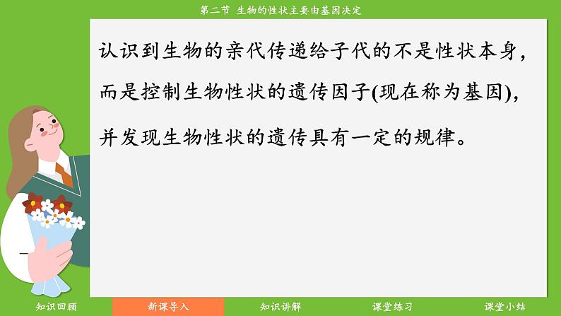 济南版（2024）生物七年级下册 4.3.2 生物的性状主要由基因决定（课件）第6页