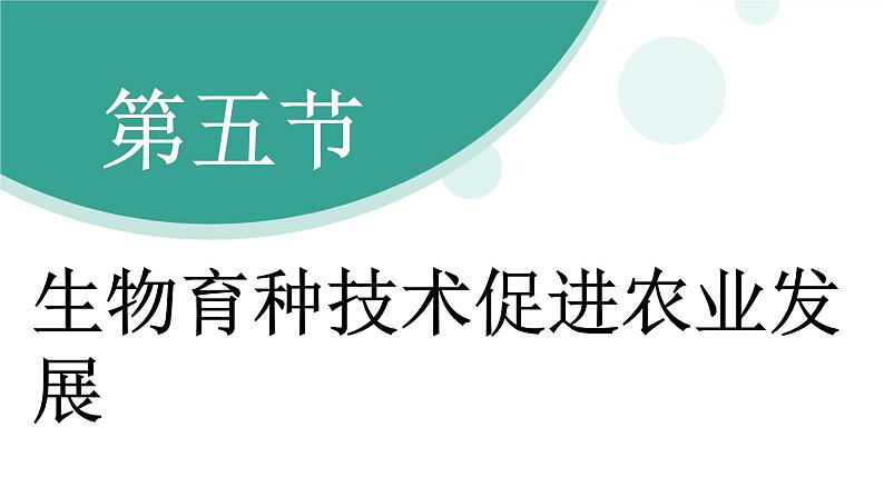 济南版（2024）生物七年级下册 4.3.5生物育种技术促进农业发展（课件）第3页