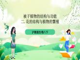 沪教版生物八下4.1.4《花的结构与植物的繁殖》课件