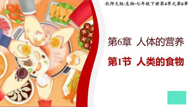 6.1 人类的食物 PPT  BSD第1页