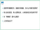 北师大版初中生物 七年级下册 9.3皮肤与汗液分泌（PPT+教案）