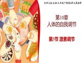 北师大版初中生物 七年级下册 10.3  激素调节（PPT+教案）