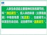 北师大版初中生物 七年级下册 10.3  激素调节（PPT+教案）