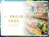 【核心素养优质课】冀少版生物七年级下册 3.1.3.1食物在口腔中的消化（课件+同步教案+导学案+分层作业）
