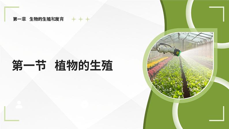 人教版生物八年级下册7.1.1《植物的生殖》教学课件第1页