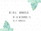 人教版生物七年級(jí)下冊(cè)3.1.2《植株的生長(zhǎng)》（教學(xué)課件）