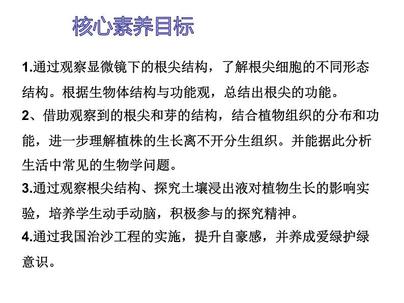 人教版生物七年级下册3.1.2《植株的生长》课件第3页