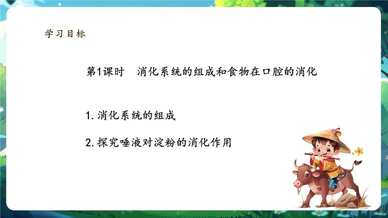 【大单元整体教学设计】北师大版生物七下4.6.2.1食物的消化和营养物质的吸收（第一课时）课件第3页