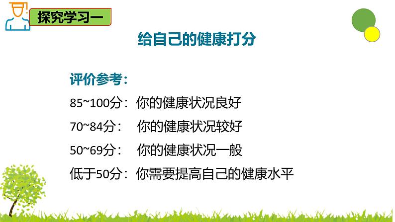 5.3.1 评价自己的健康状况-2024-2025学年七年级生物下册同步精品课件（鲁科版五四学制2024）第6页