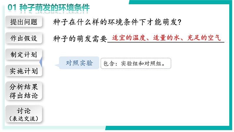 3.1.1 种子的萌发 - 初中生物七年级下册 同步教学课件（人教版2024）第6页