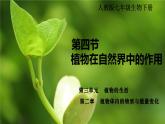 3.2.4 植物在生物圈中的作用（課件）-2024-2025學(xué)年七年級生物下冊（人教版2024）